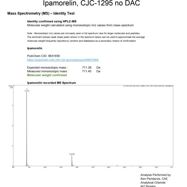 Ipamorelin - 5 mg