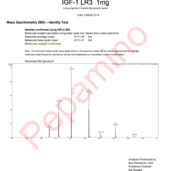 IGF1 LR3 - 1 mg