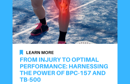 From Injury to Optimal Performance: Harnessing the Power of BPC-157 and TB-500