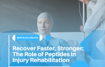 Recover Faster, Stronger: The Role of Peptides in Injury Rehabilitation