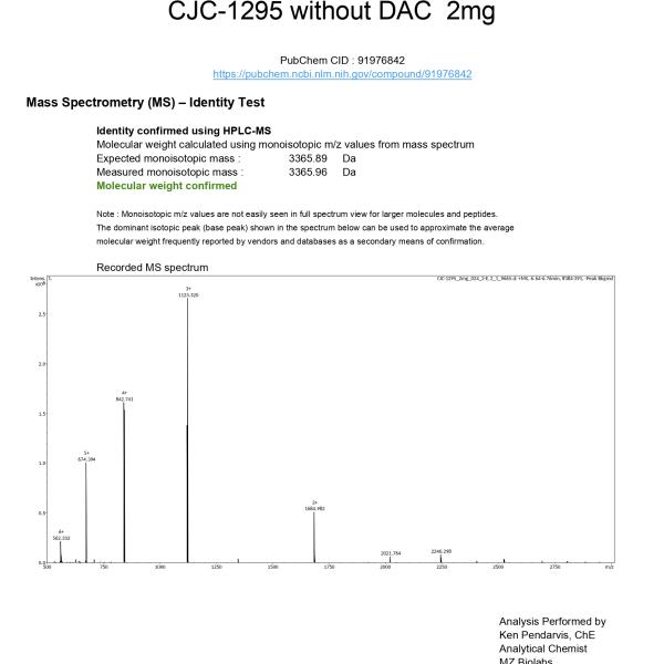 CJC1295 - 2mg