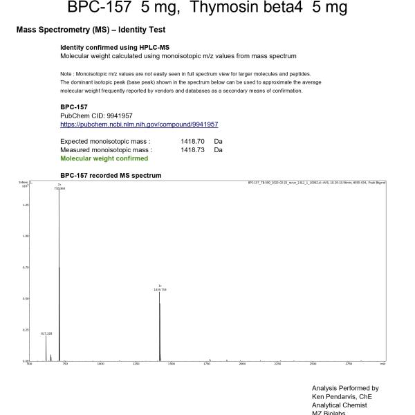 BPC-157 - 5mg